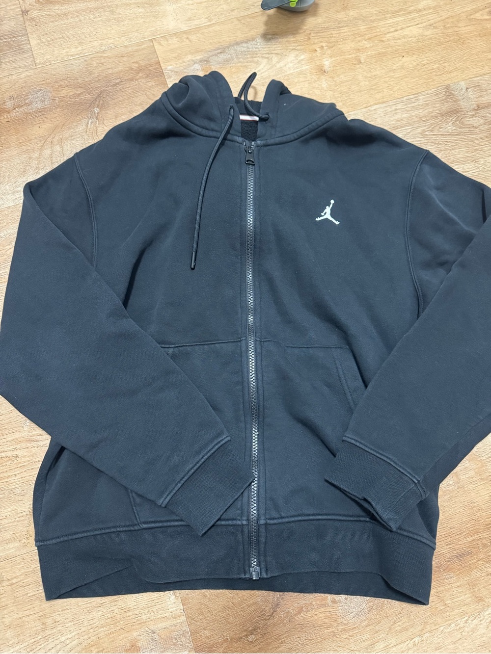 Jordan Black Full-Zip Hooded